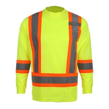 SFTC05 High Visibility Class 3 Long Sleeve Reflective T-Shirt