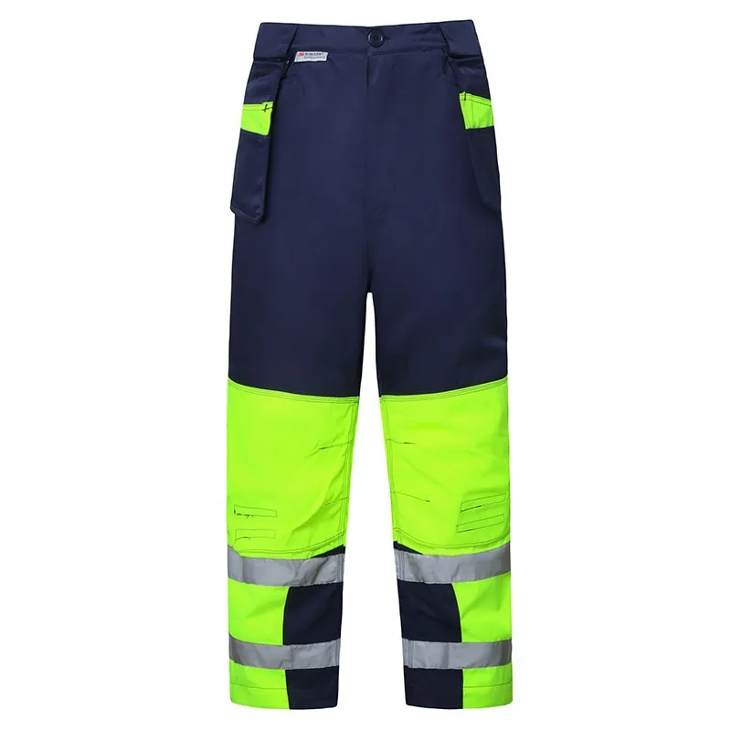 SFWP02 High-Visibility Reflective Safety Work Pants with Multi-Functional Pockets