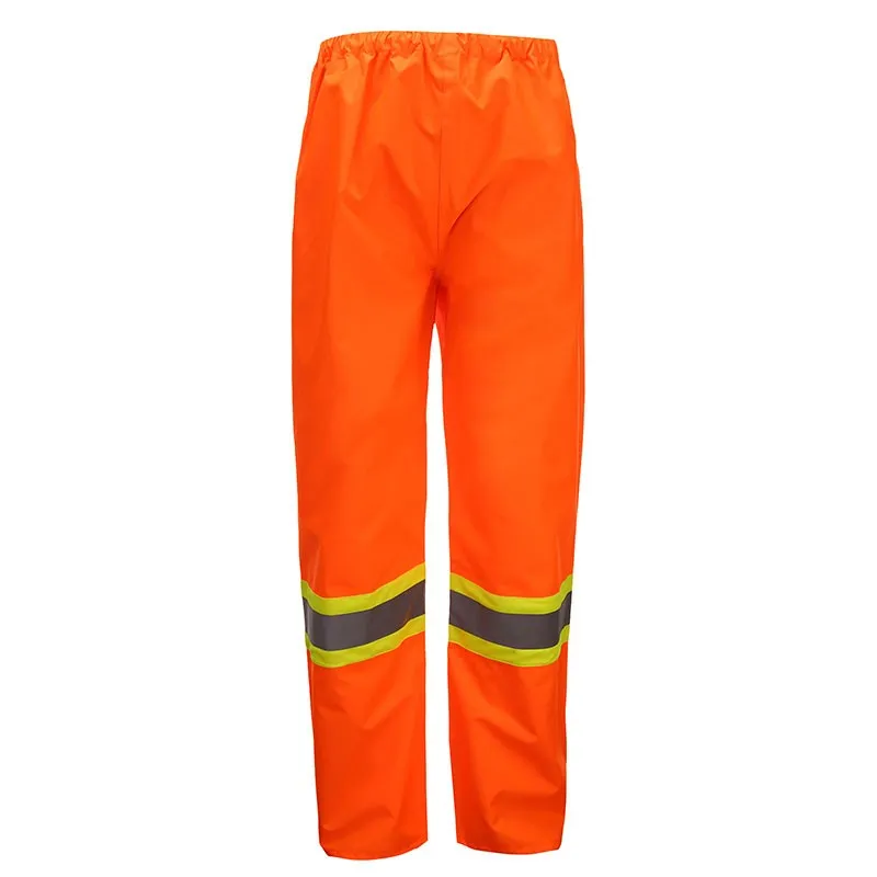 SFP04 High Visibility Waterproof Orange Safety Reflective Pants