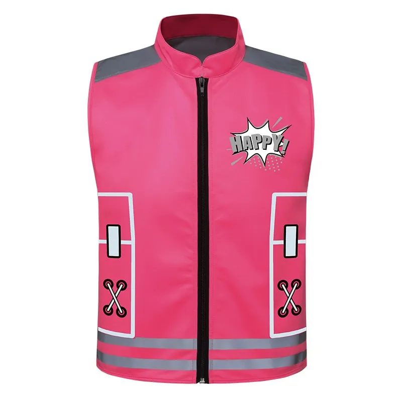 SFCE01 KidSafe High-Visibility Reflective Overalls for Outdoor Safety