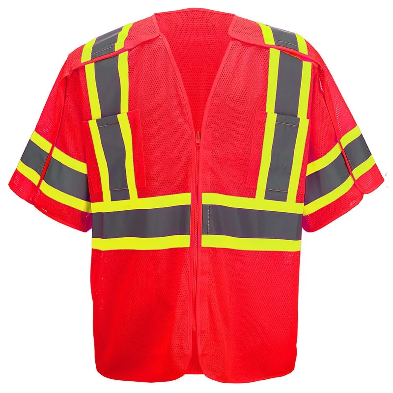 SFUL05 Hi-Vis Riding Safety Traffic Roadway Construction Uniform PPE Vest