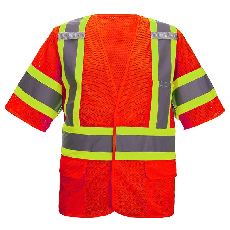 SFUL04 Hi-Vis Riding Safety Traffic Roadway Construction Uniform work vest