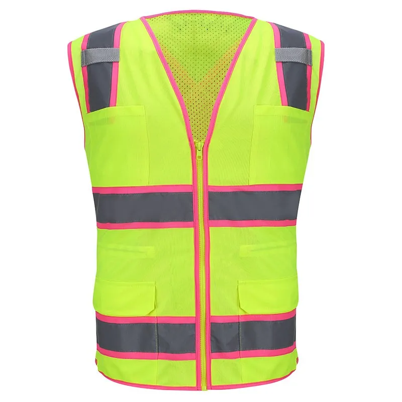 SFU59 4 Pockets  high visibility reflective safety vest