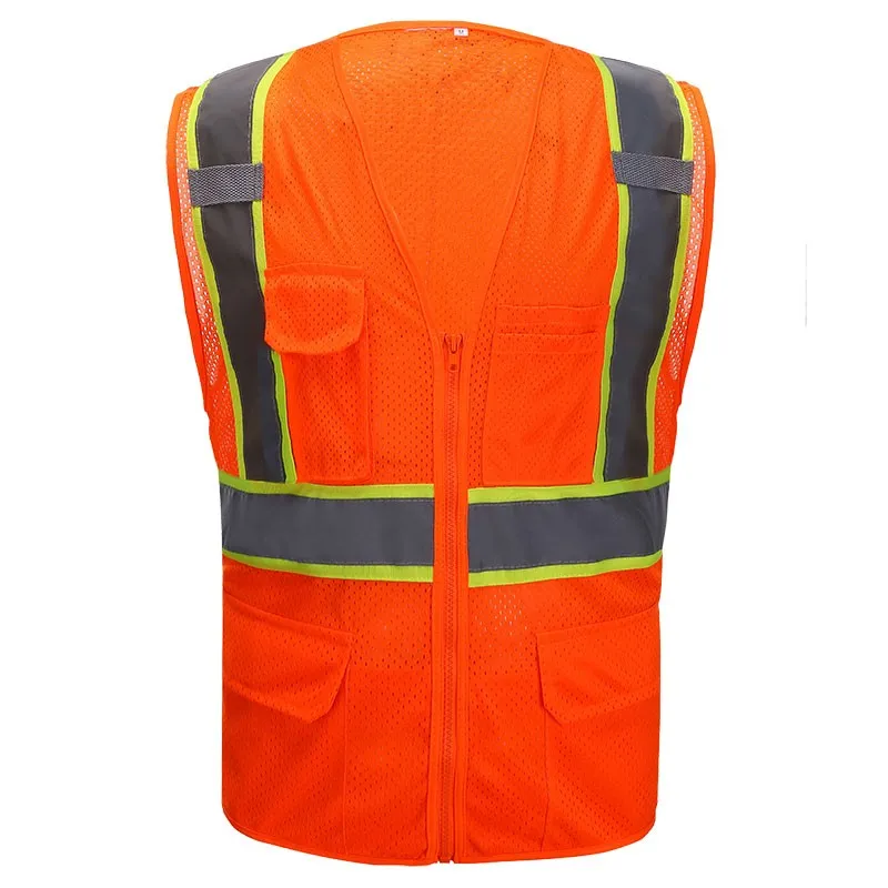 SFU38 Mesh 4 Pockets Mesh Reflective Safety Vest