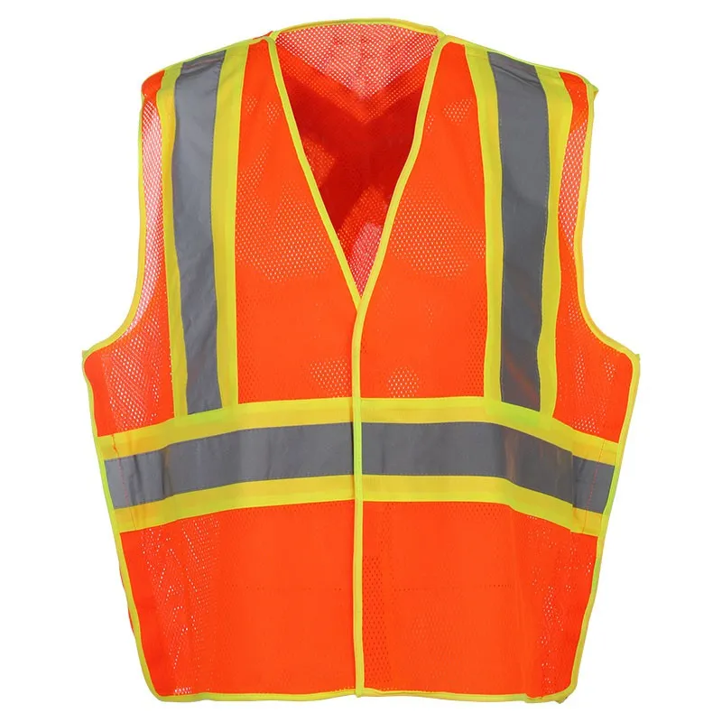 SFCA07B Hi-Vis Safety Green Industrial Surveyors Reflective Safety Vest