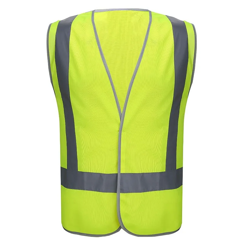 SFAV05 Reflective Custom Logo Construction Mesh High Visibility Safety Vest