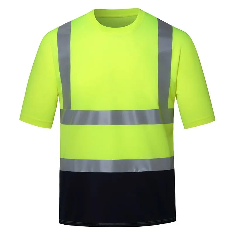 SFTE21 Class 2 Short Sleeve Shirt with 2" Reflective Tape