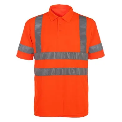 SFTE04 High Visibility Safety T-Shirt with Reflective Strip